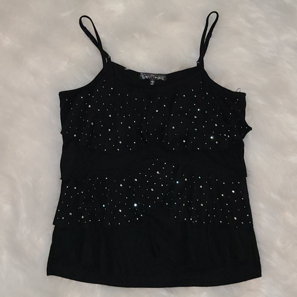 *SOLD* Ruffle Studded Top